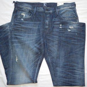 PRPS Goods SPOOKY DEMON SLIM FIT DISTRESSED JEANS